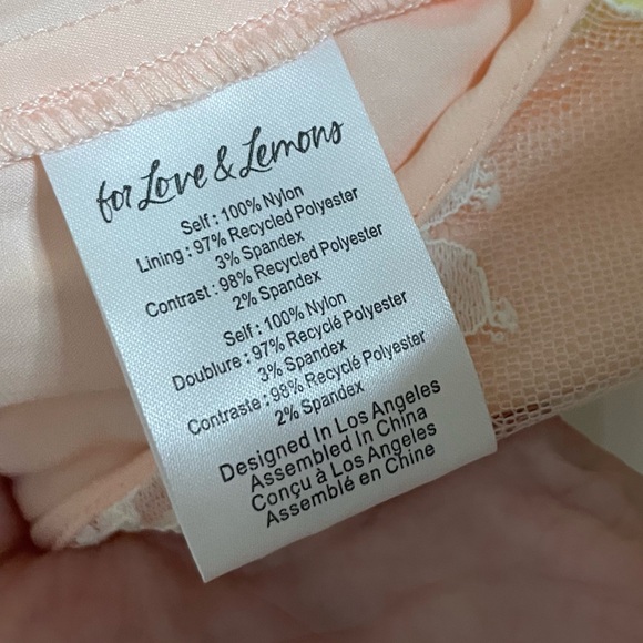 NWT For Love & Lemons Blossom Maxi Dress Size Medium In Color Multi - Picture 11 of 11